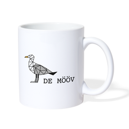 Tasse - de Mööv - weiß