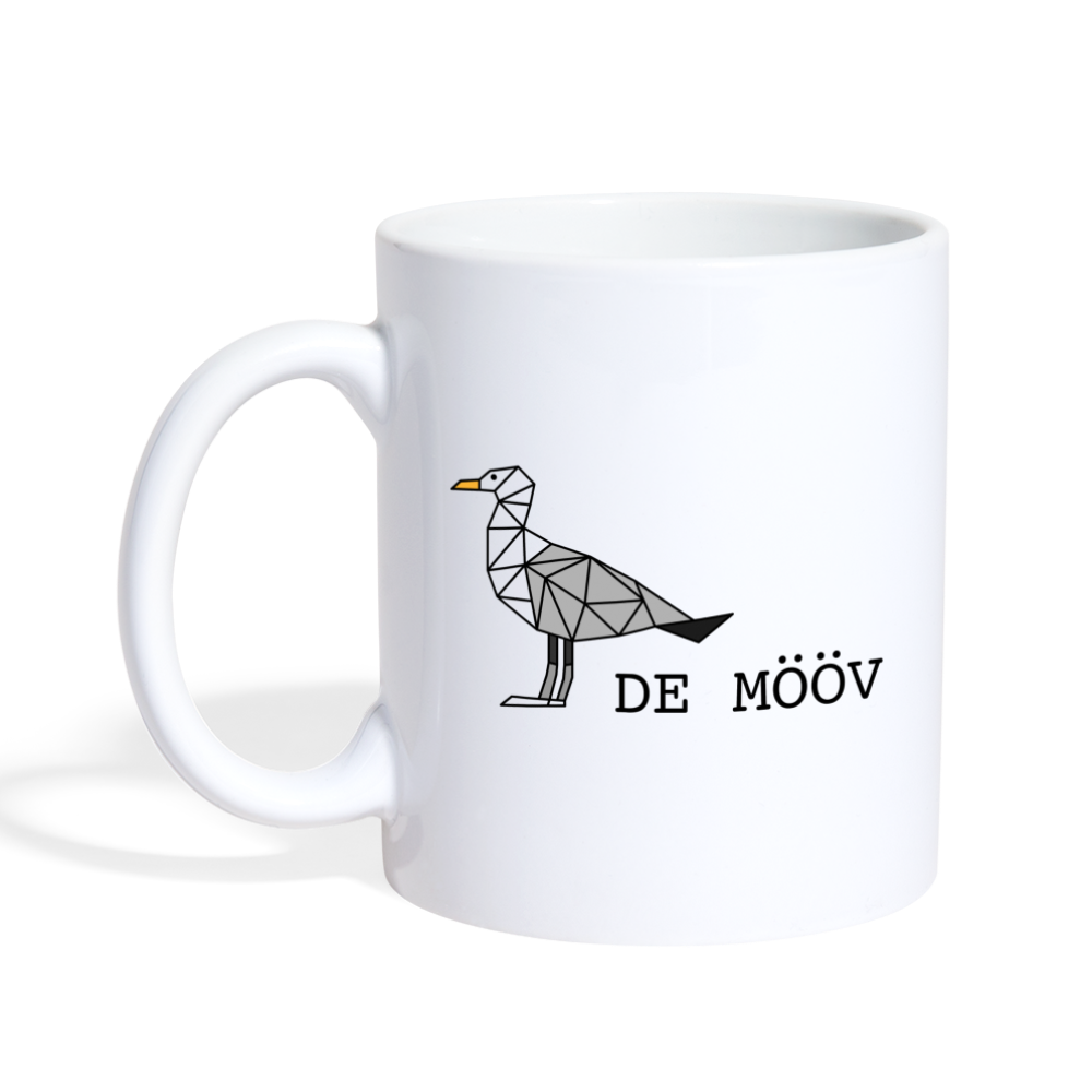 Tasse - de Mööv - weiß