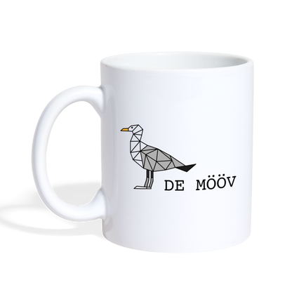 Tasse - de Mööv - weiß