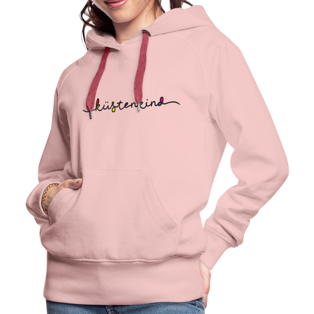 Frauen Premium Hoodie - Küstenkind - Kristallrosa