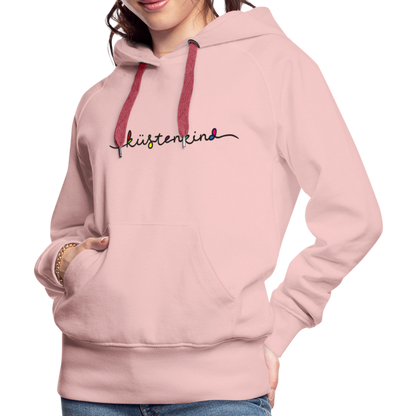 Frauen Premium Hoodie - Küstenkind - Kristallrosa