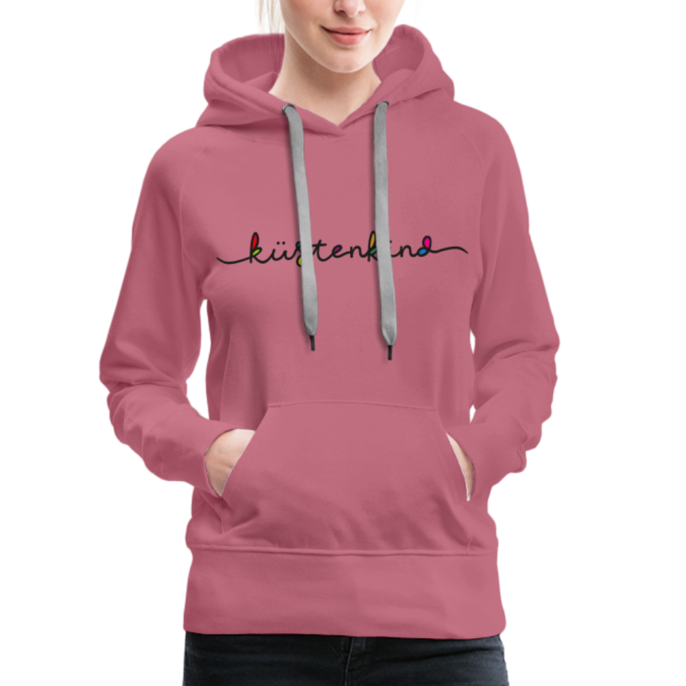 Frauen Premium Hoodie - Küstenkind - Malve