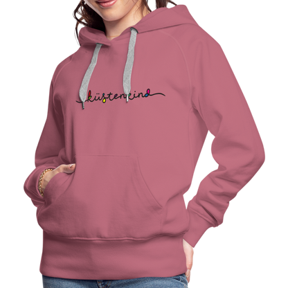 Frauen Premium Hoodie - Küstenkind - Malve