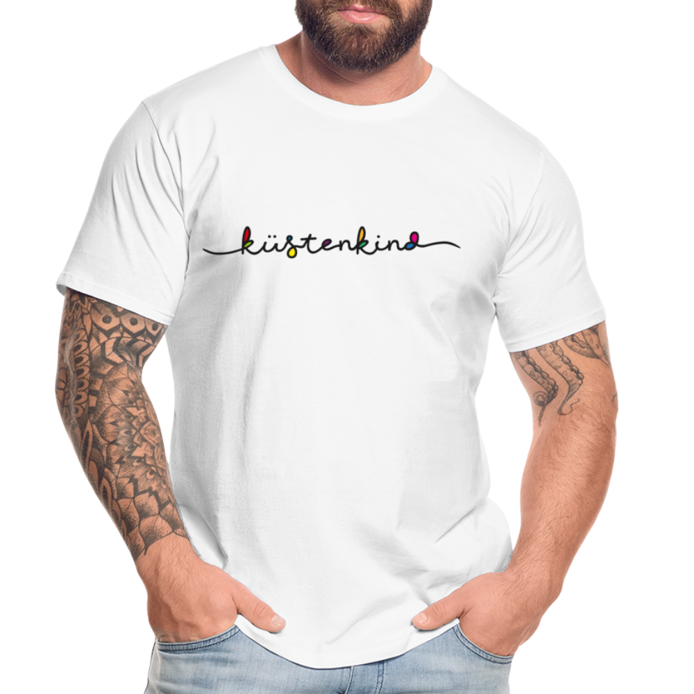 Männer Premium Bio T-Shirt - Küstenkind - Weiß