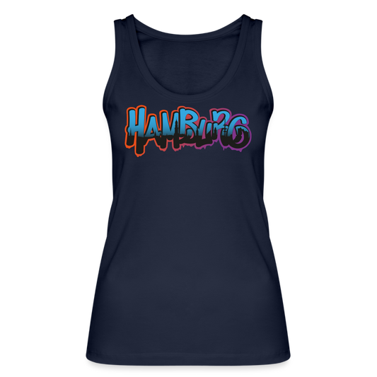 Frauen Bio Tank Top - Hamburg - Navy